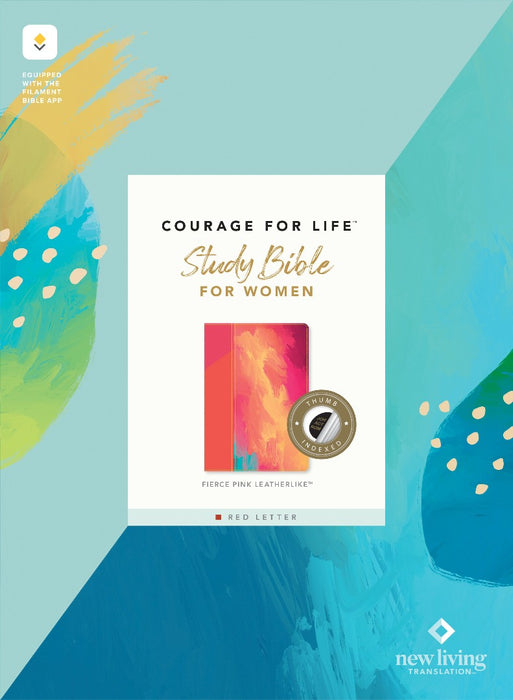 NLT Courage for Life Study Bible for Women, Filament Enabled