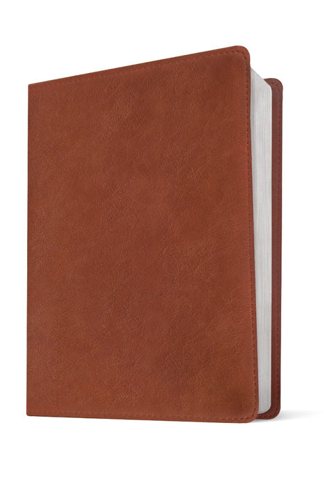 The Message Wide Margin Bible, Medium Brown