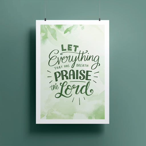 Praise The Lord A5 Print