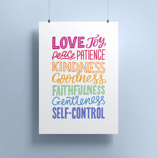 Fruit Of The Spirit A5 Print