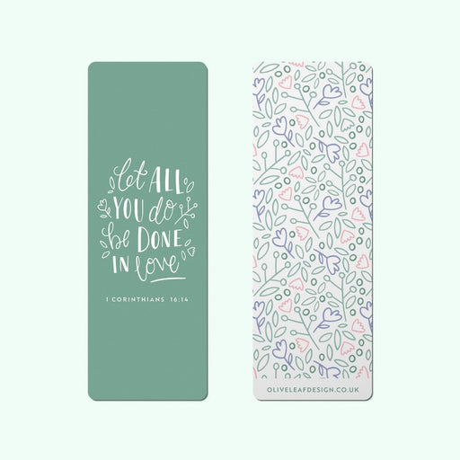 Be Done In Love Bookmark