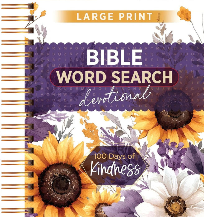 100 Days of Kindness Bible Word Search Devotional