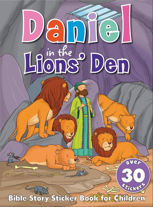 Bible Story Sticker Book: Daniel in the Lions Den