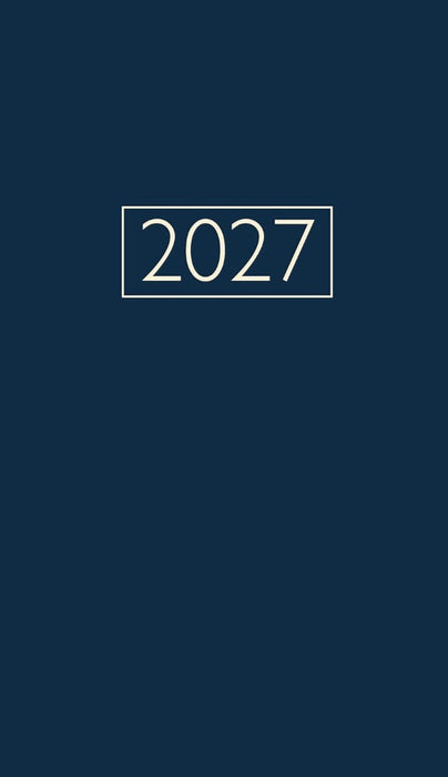 Church Pocket Book Diary with Lectionary 2027, Navy