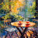 Birthday Card - Garden Table