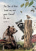 The Son of God Loved Me (Racoon) Bible Card