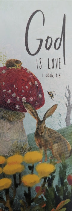 God is Love (Hare) Bookmark