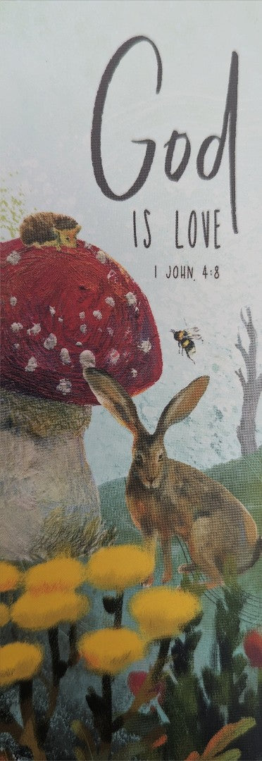 God is Love (Hare) Bookmark