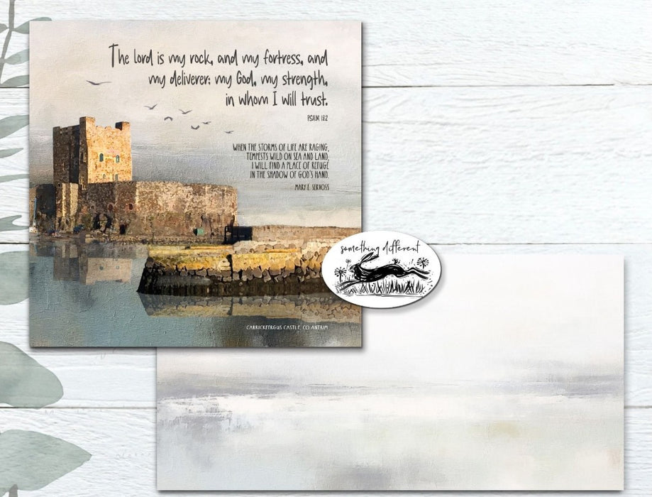 Carrickfergus Castle Greeting Card