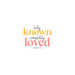 Sticker Vinyl - Fully Known (Pack of 5)