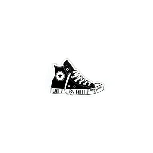 Sticker Vinyl - Walk by Faith (Pack of 5)