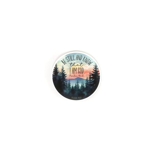 Sticker Vinyl - Be Still and Know Scenic (Pack of 5)