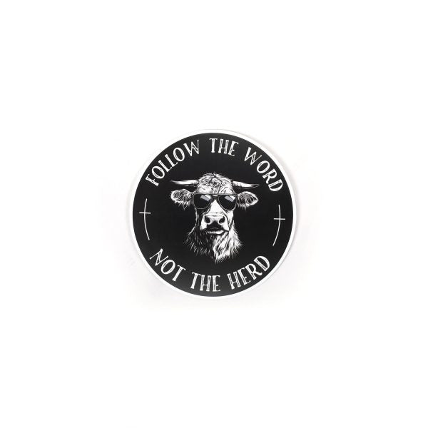Sticker Vinyl - Follow the Word (Pack of 5)