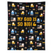 Children's Throw Blanket - My God is So Big 50"x60"