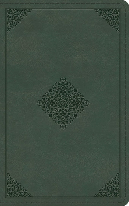 Esv Thinline Bible, Red Letter, Trutone, Quiet Forest
