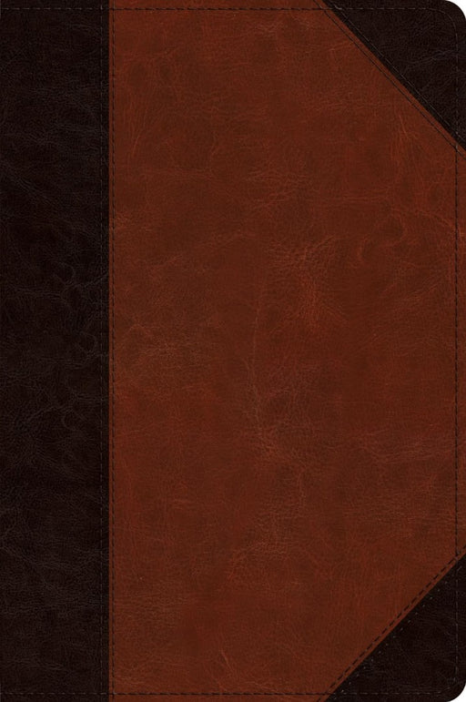 ESV Wide Margin Reference Bible, Brown/Cordovan