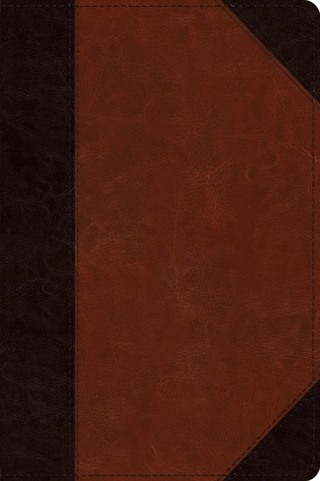 ESV Wide Margin Reference Bible, Red Letter, Brown