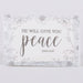 Tissues - He Will Give You Peace (Pack of 30)