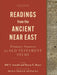 Readings from the Ancient Near East