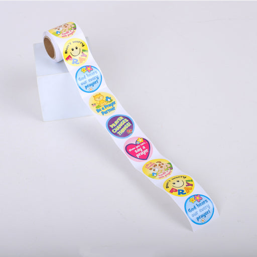 Stickers - Prayers (Roll of 100)