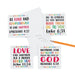 Notepads - Scriptural Assortment (Pack of 24)