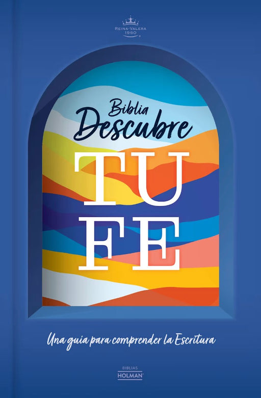 RVR 1960 Biblia Descubre tu fe, Azul, Tapa Dura