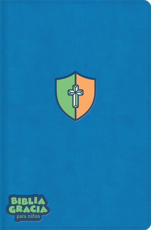 RVR 1960 Biblia Gracia Para Niños, Azul, Símil Piel