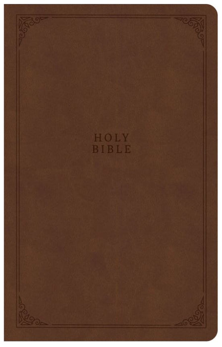 CSB Premium Gift Bible, Easy-to-Read Optimal Type, Brown
