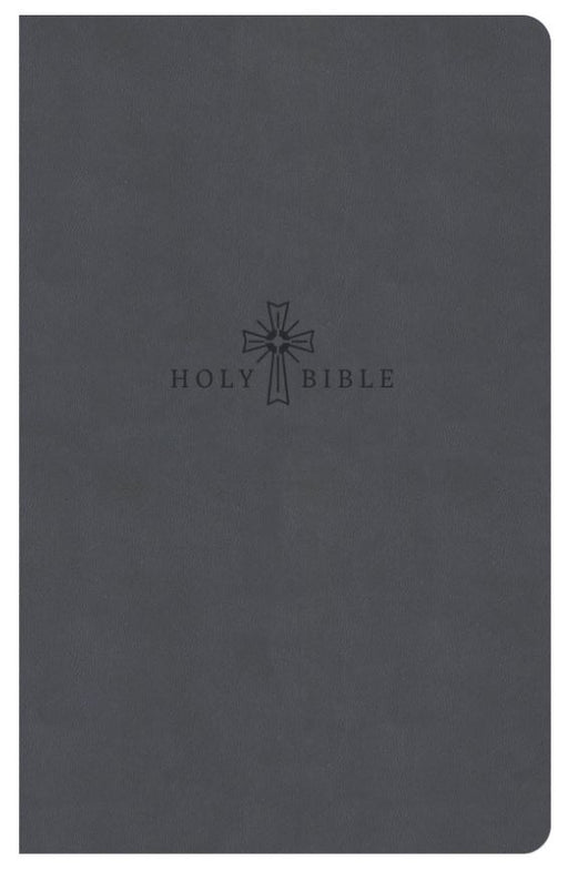 CSB Premium Gift Bible, Easy-to-Read Optimal Type, Charcoal