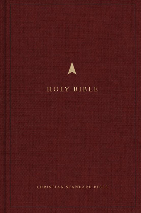CSB Pew Bible, Large Print Edition, Easy-to-Read, Burgundy