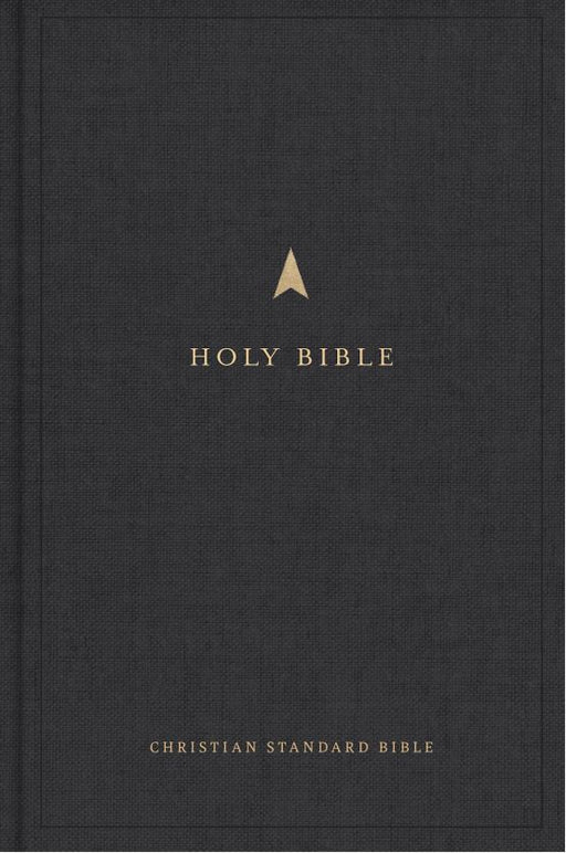 CSB Pew Bible, Large Print Edition, Easy-to-Read, Charcoal