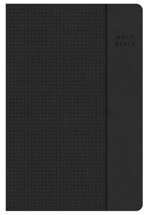 CSB Large Print Personal Size Reference Bible, Charcoal