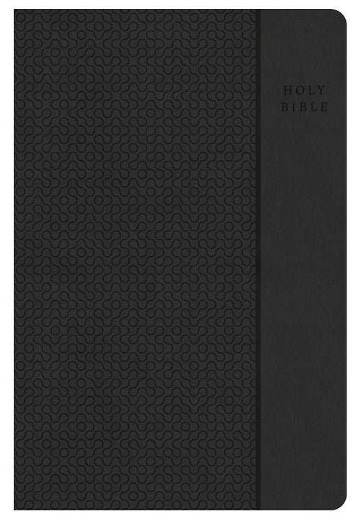 CSB Large Print Personal Size Reference Bible, Charcoal