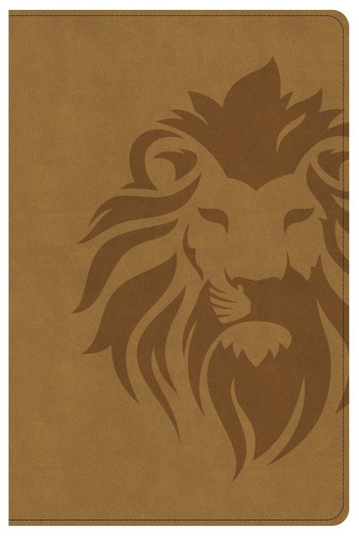 CSB One Big Story Bible, Revised & Updated, Brown Lion