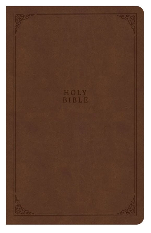 KJV Premium Gift Bible, Brown Leathertouch
