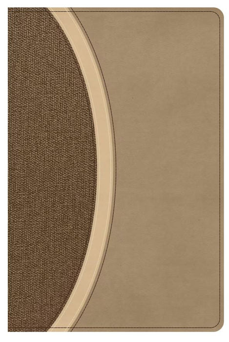 CSB Rainbow Study Bible, Brown Leathertouch