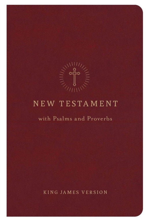 KJV Pocket New Testament with Psalms and Proverbs, Crimson L