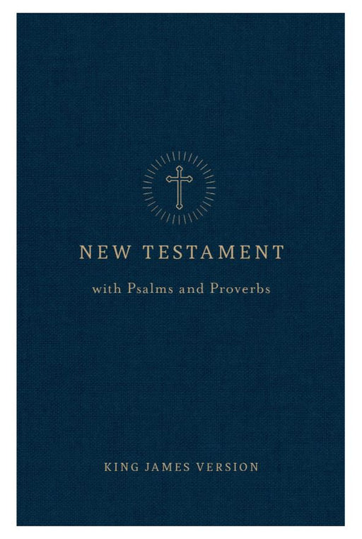 KJV Pocket New Testament with Psalms and Proverbs, Navy