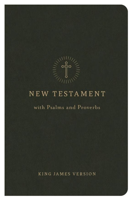 KJV Pocket New Testament with Psalms and Proverbs, Olive