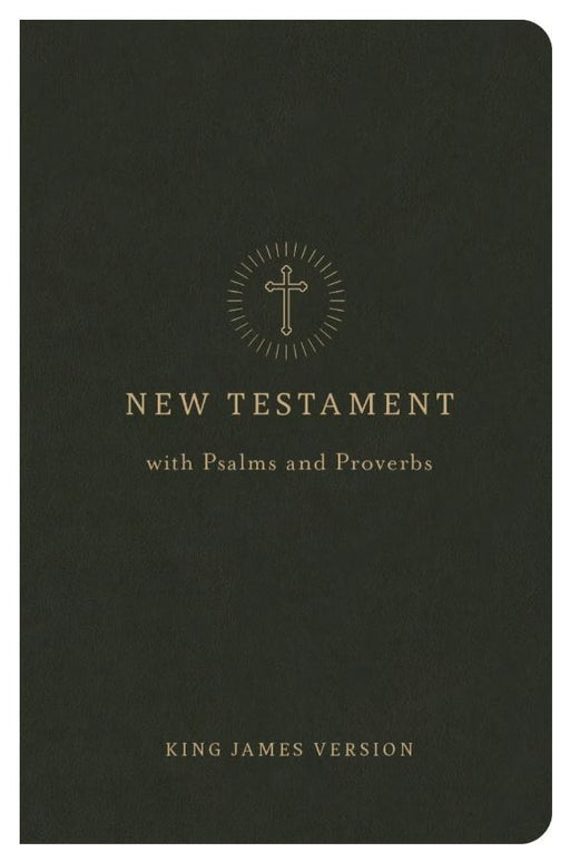 KJV Pocket New Testament with Psalms and Proverbs, Olive