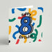 Eight Birthday Square Card