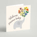 Welcome Precious Baby Square Card