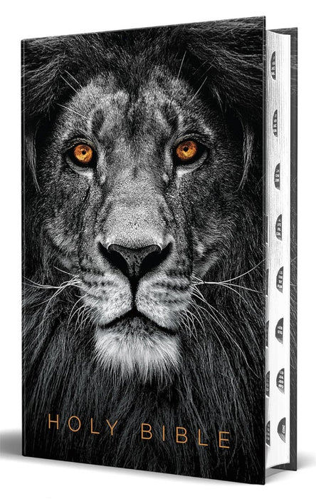 KJV Holy Bible, Large Print Handy, Lion of Judah, Indexed