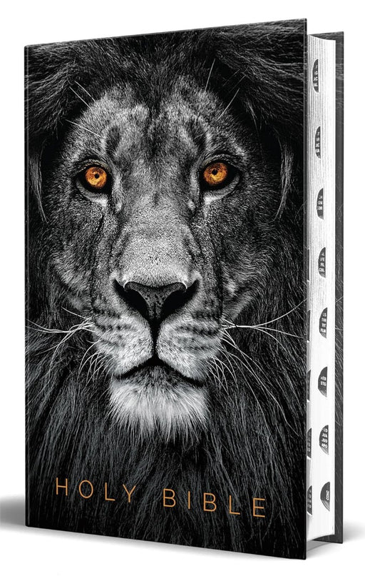 KJV Holy Bible, Large Print Handy, Lion of Judah, Indexed