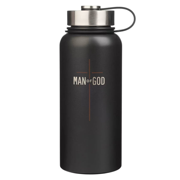 Man of God Stainless Steel Water Bottle