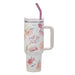 Walk by Faith 40 oz Stainless Steel Tumbler with Straw
