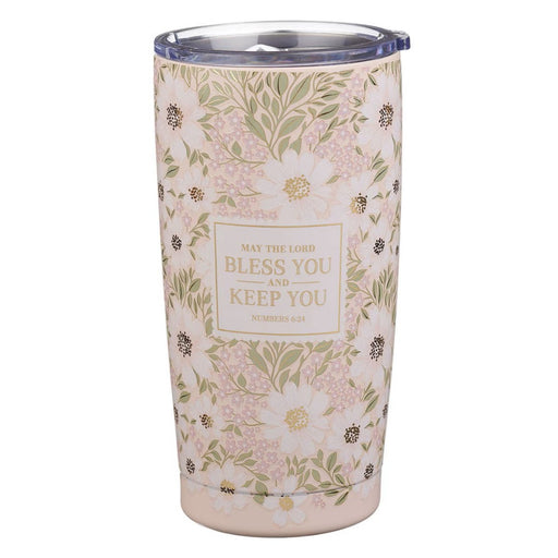 Bless and Keep You Stainless Steel Travel Tumbler