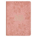 Be Still and Know Pink Floral Faux Leather Classic Journal