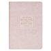 Bless and Keep You Blush Bloom Faux Leather Classic Journal