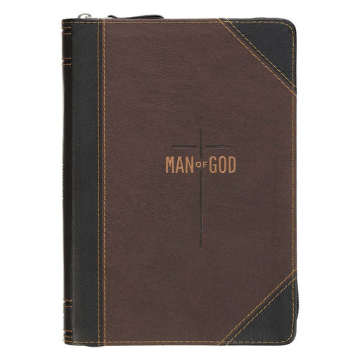 Man of God Classic Journal with Zipper Closure
